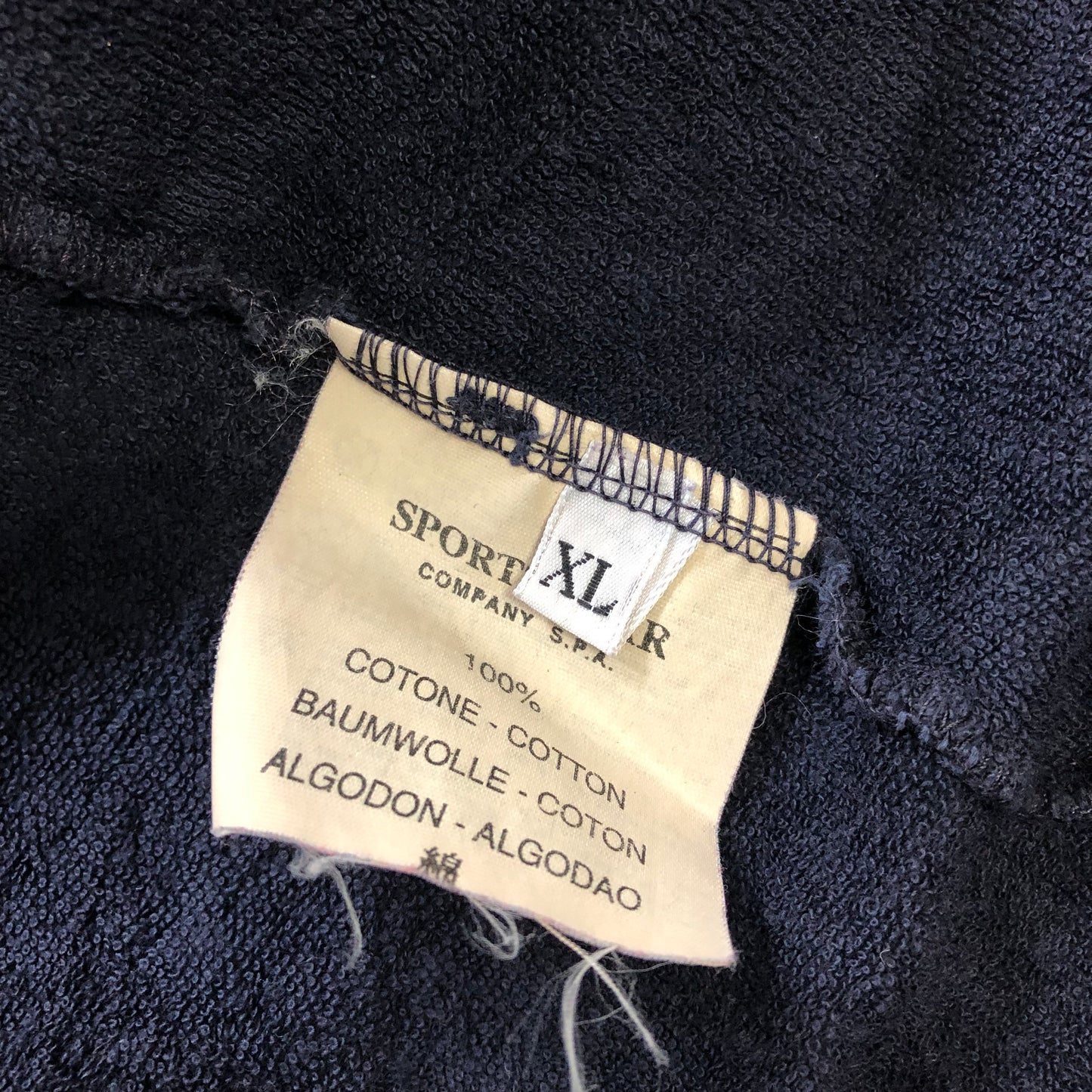 S/S 1999 Stone Island Hooded Jumper (XL-XXL)