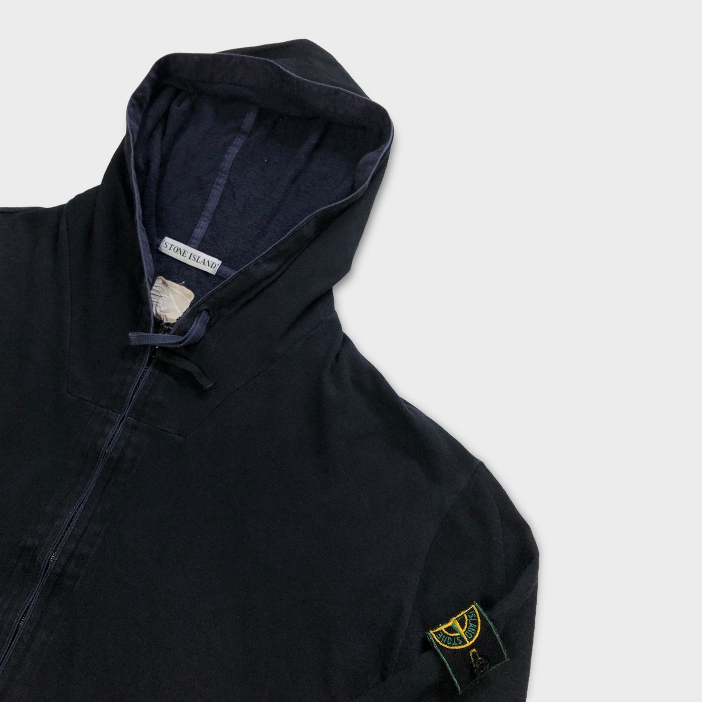 S/S 1999 Stone Island Hooded Jumper (XL-XXL)