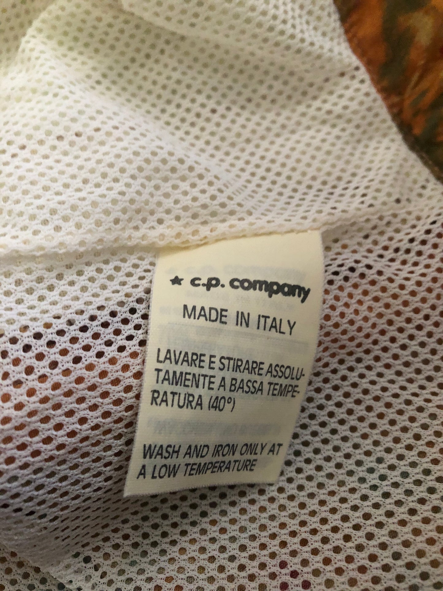 S/S 1991 C.P. Company Printed Cloth Swim Shorts (56/ L-XL)