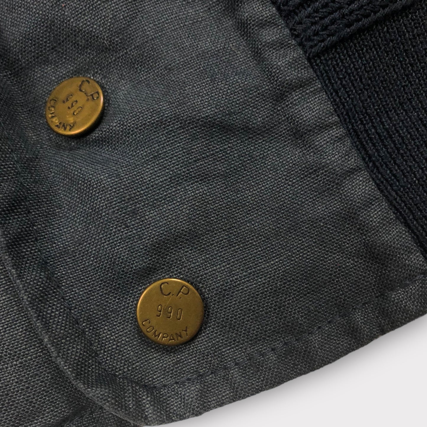 S/S 1990 C.P. COMPANY Rubber Flax Flight Jacket Flieger Jacke (54 / XL)