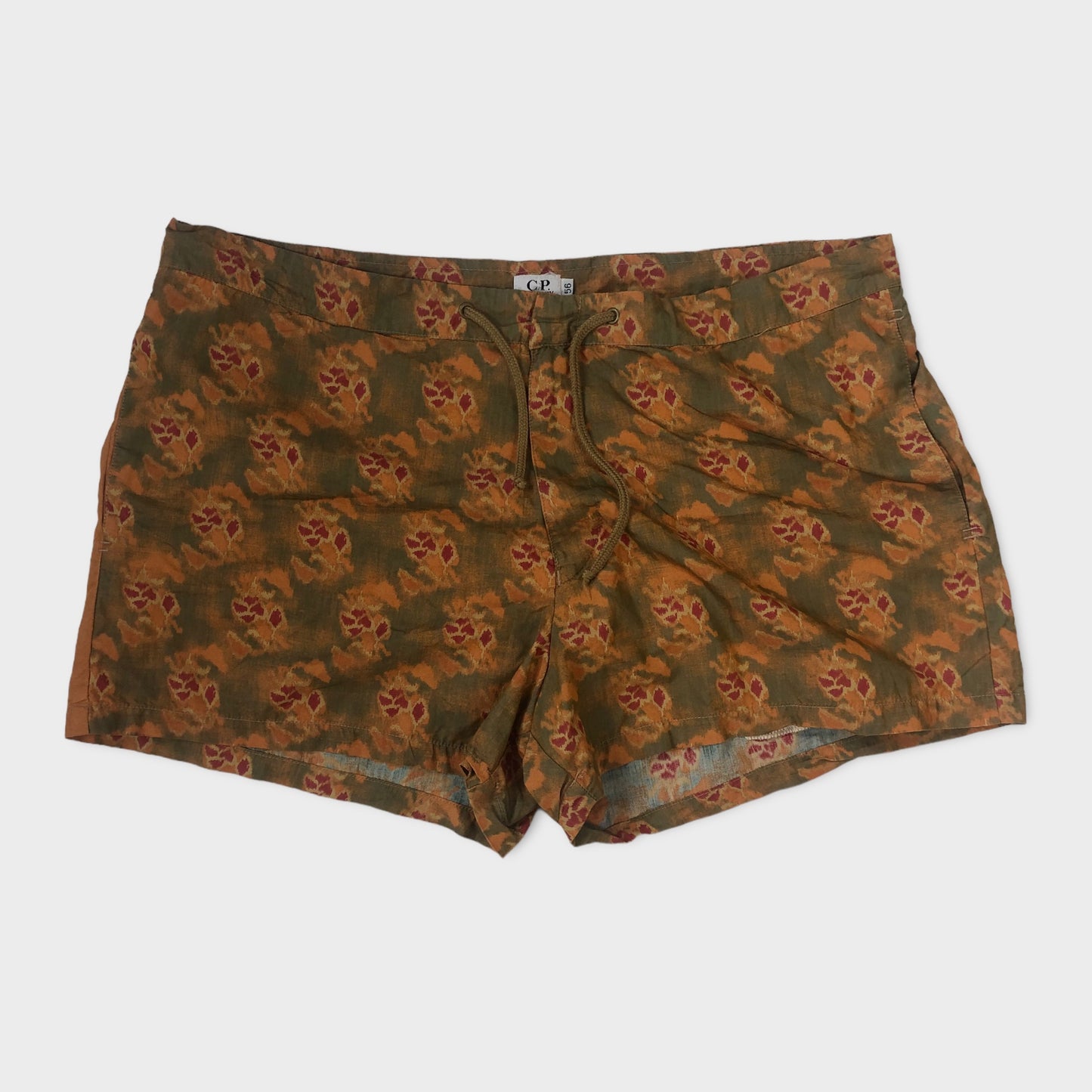 S/S 1991 C.P. Company Printed Cloth Swim Shorts (56/ L-XL)