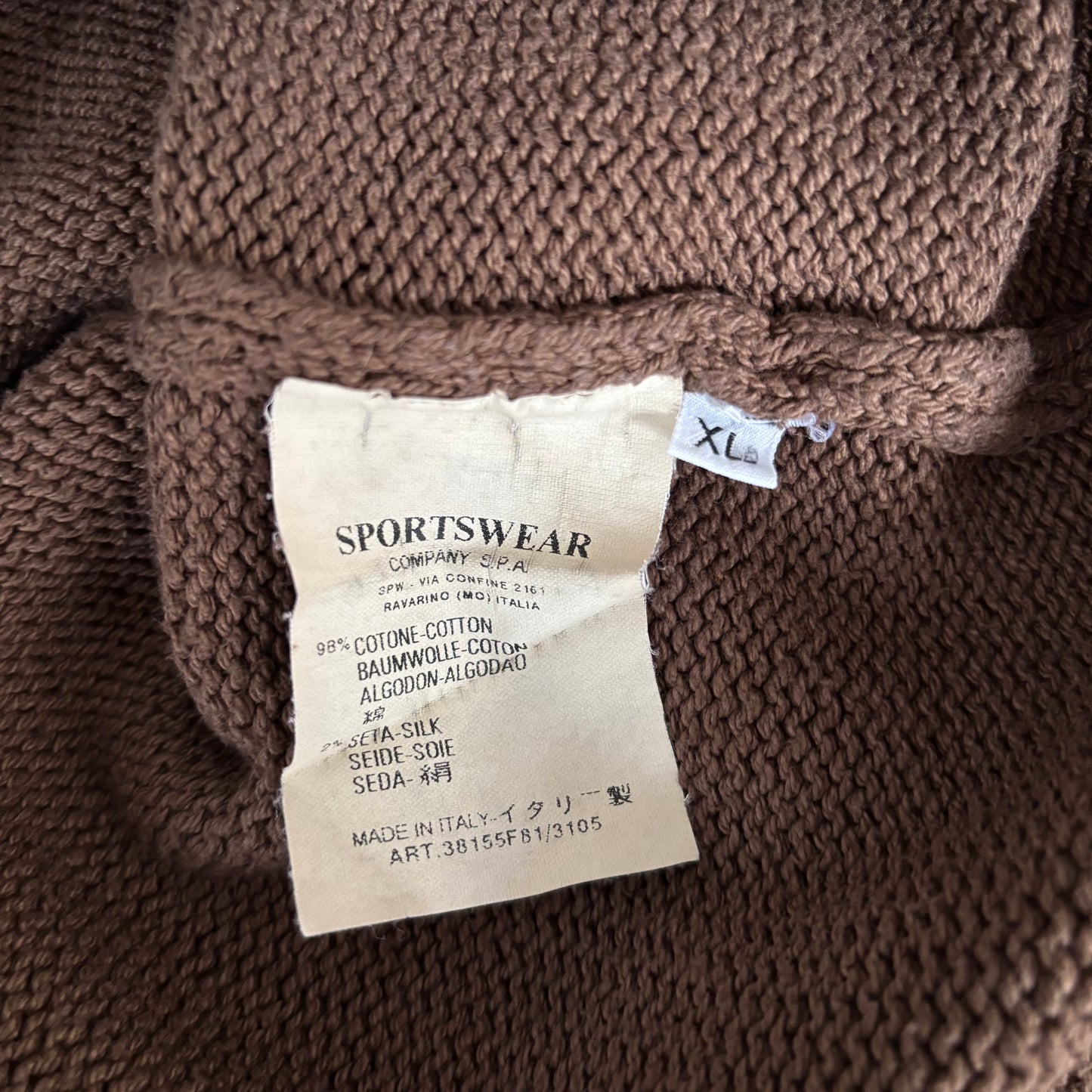 S/S 2003 Stone Island Knitwear Jumper (XL)