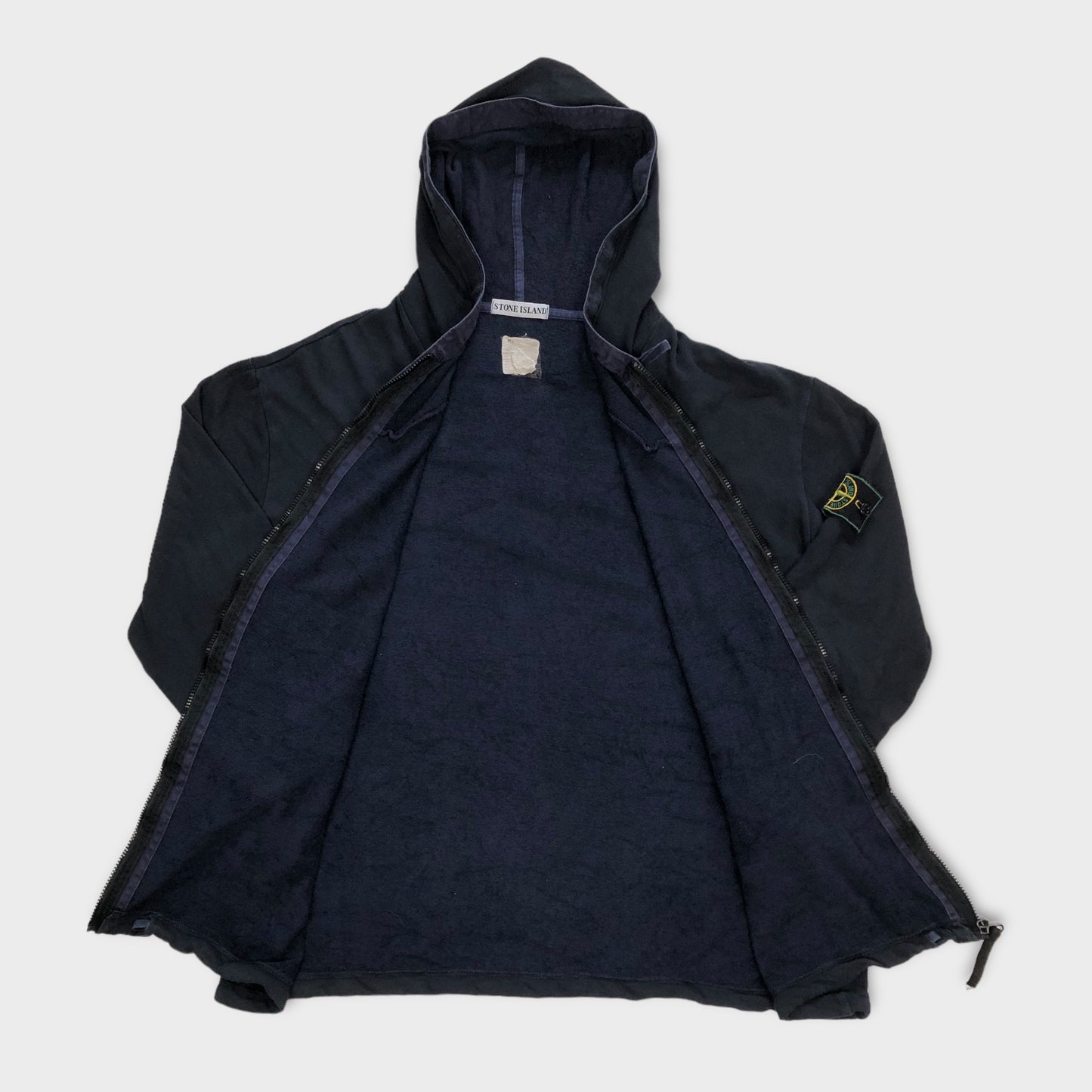 S/S 1999 Stone Island Hooded Jumper (XL-XXL)