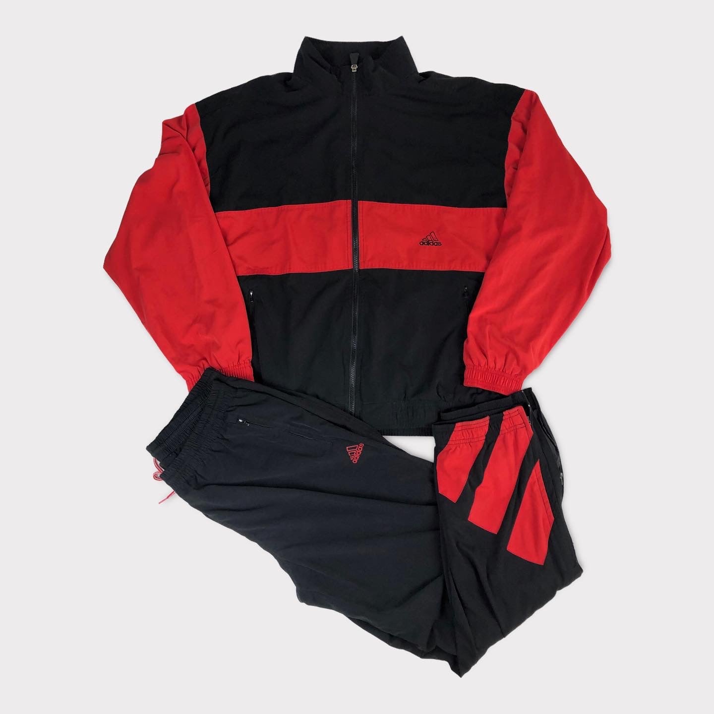 Y2k Adidas Equipment Tracksuit (L)