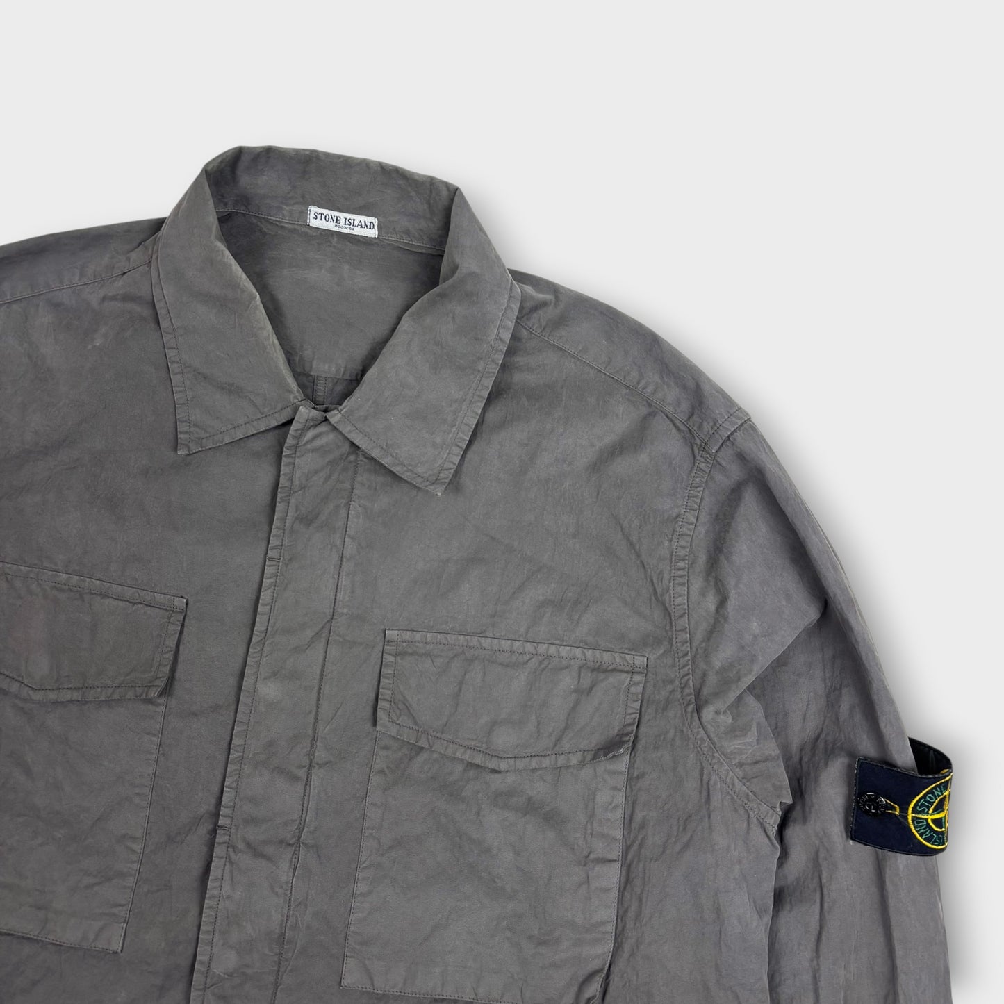 A/W 2008 Stone Island Nylon Blend Overshirt (XL)