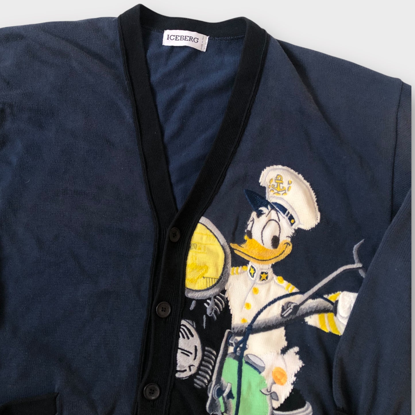 1992 Iceberg Donald Bike Cardigan (VI / XL-XXL)