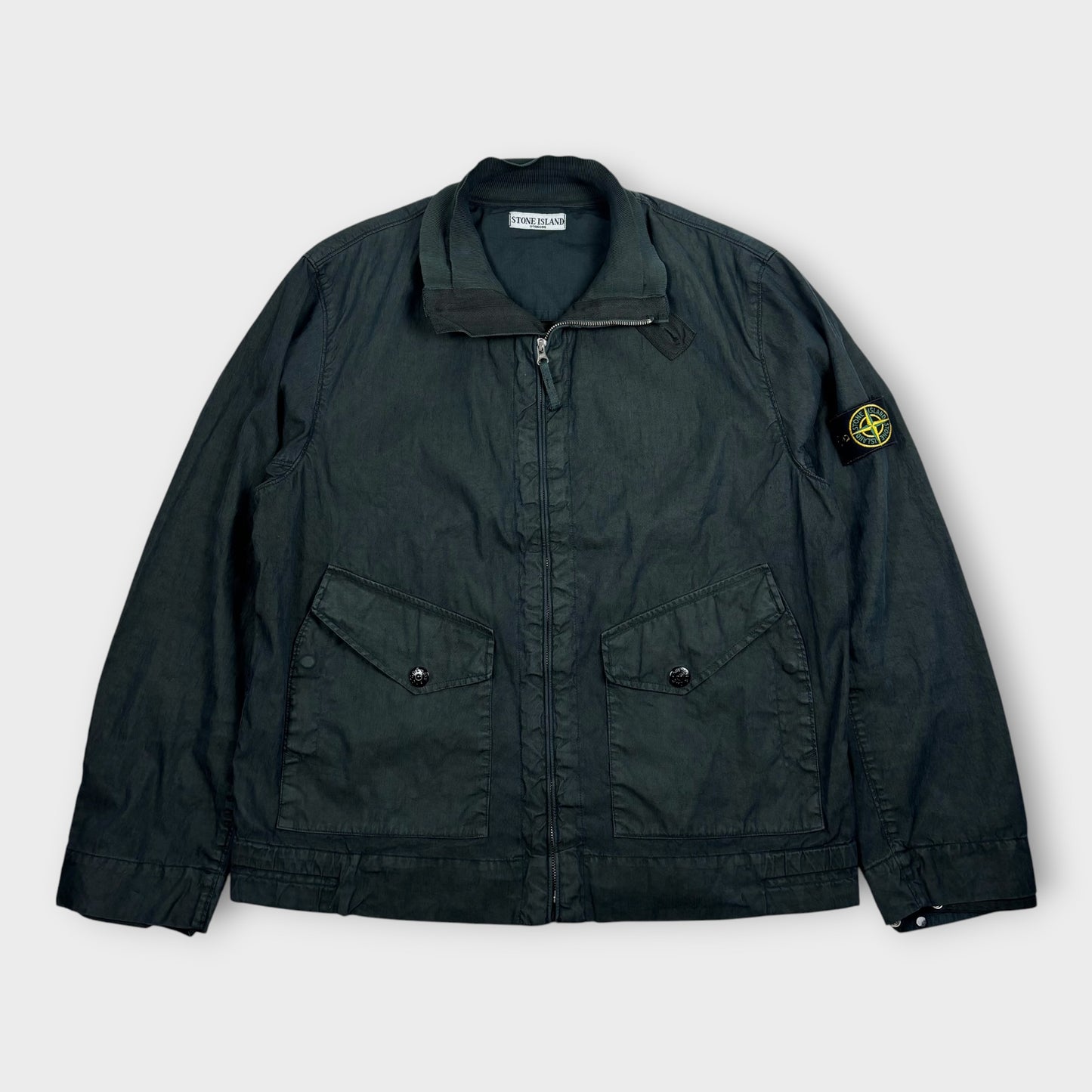 S/S 2004 Stone Island Lino Flax Jacket (XL)
