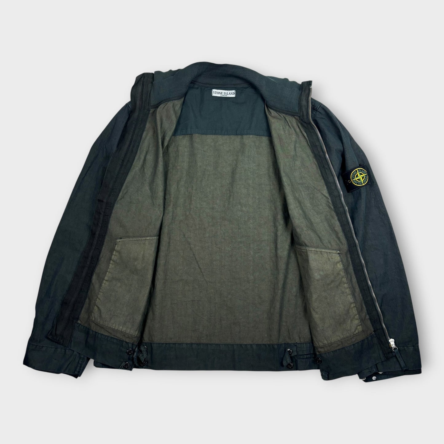 S/S 2004 Stone Island Lino Flax Jacket (XL)