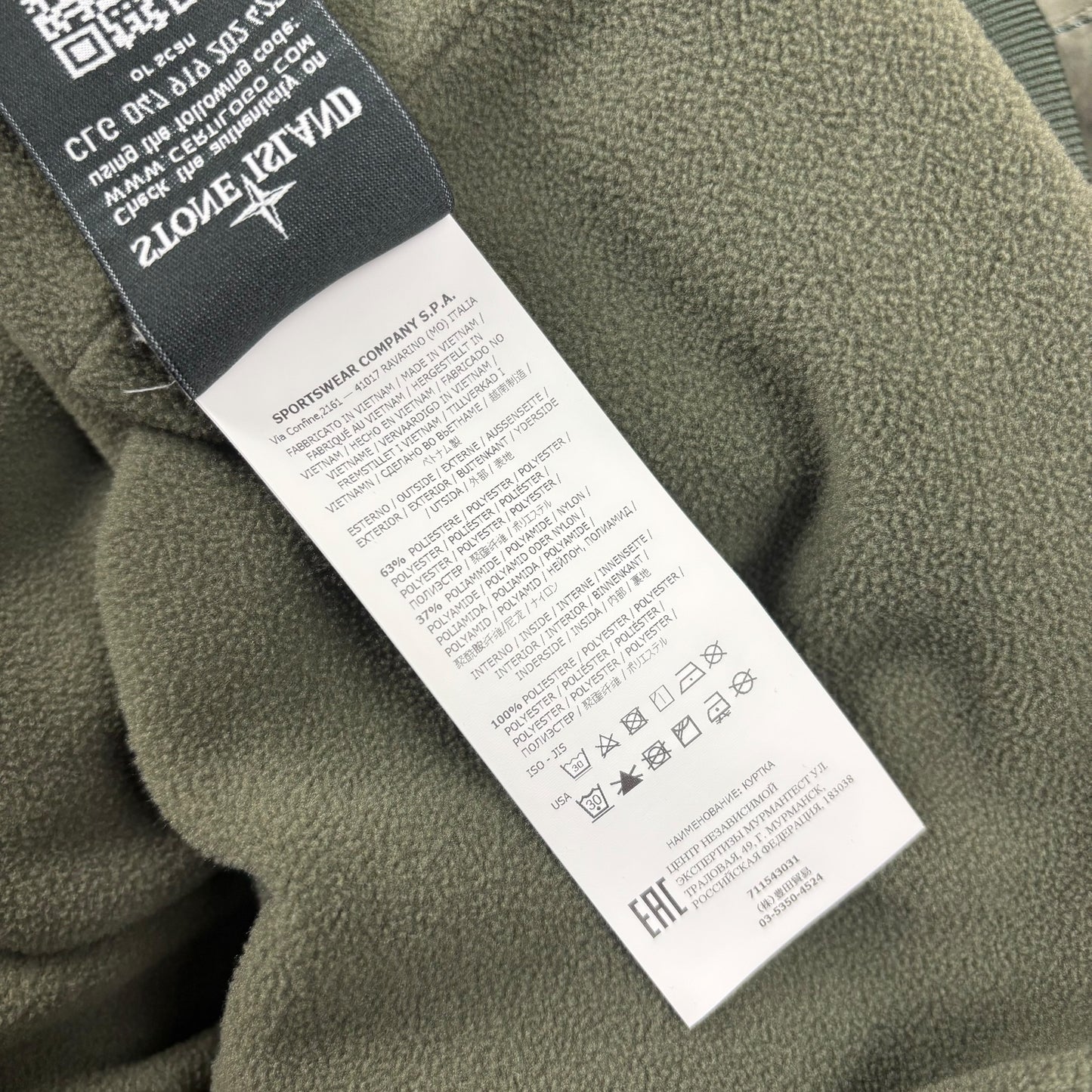 A/W 2019 Stone Island David Light-TC with Micropile Jacke (XL)