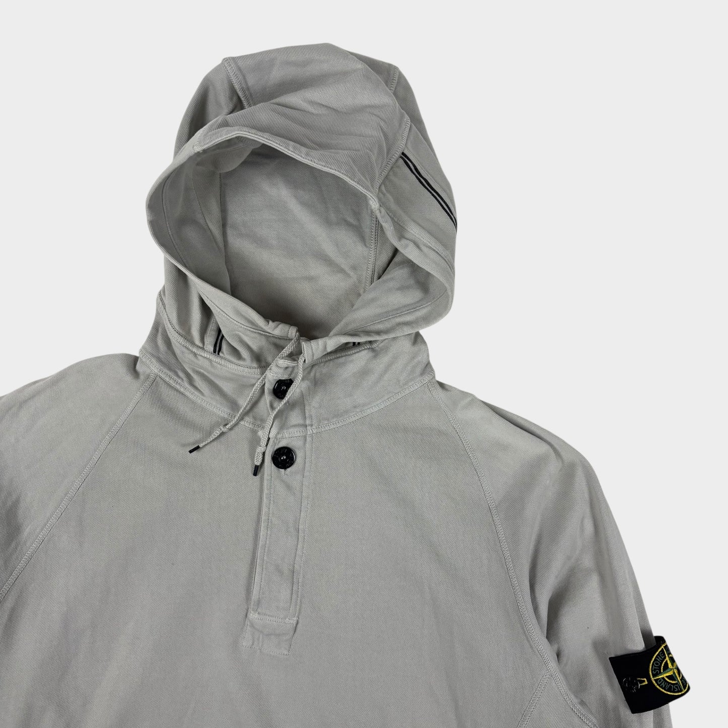 S/S 2009 Stone Island Button up hooded Jumper (XXL)