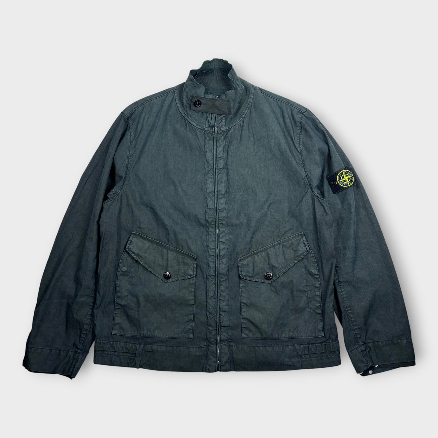 S/S 2004 Stone Island Lino Flax Jacket (XL)