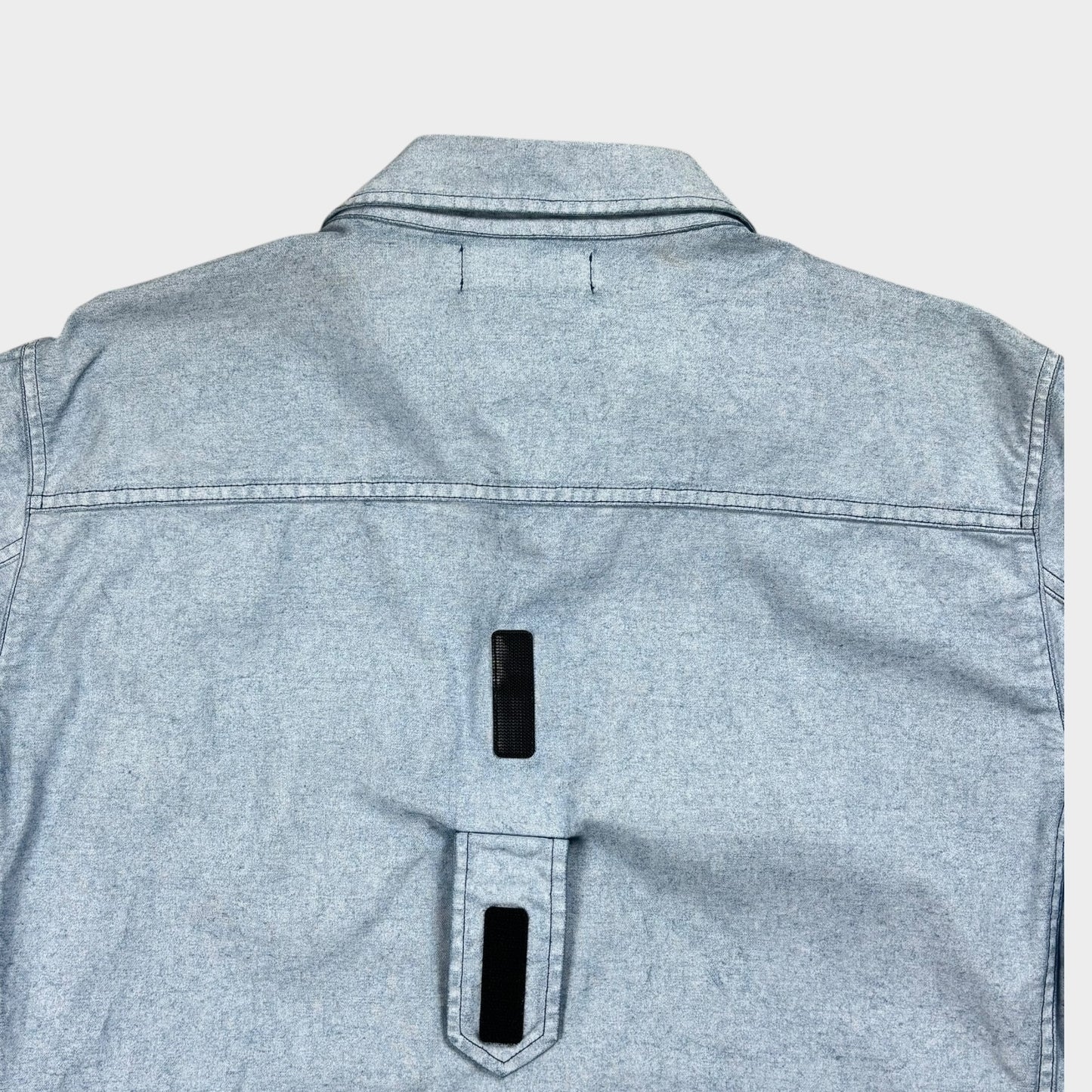 S/S 2019 Stone Island Canvas Placcato Jacke (L)