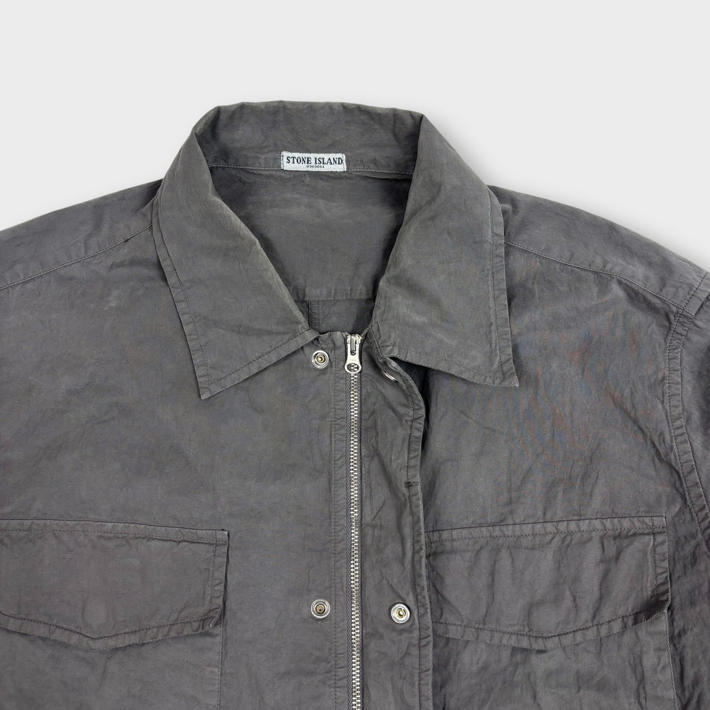 A/W 2008 Stone Island Nylon Blend Overshirt (XL)