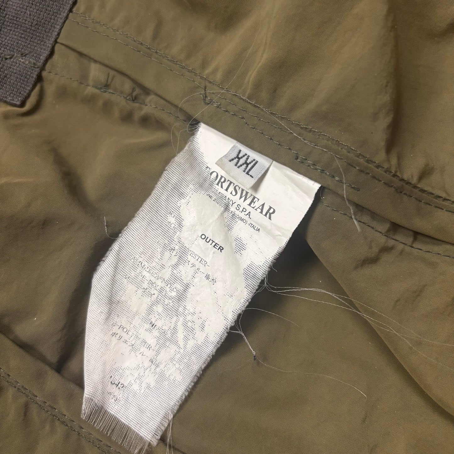 S/S 2011 Stone Island Nylon Field Jacke (XXL)