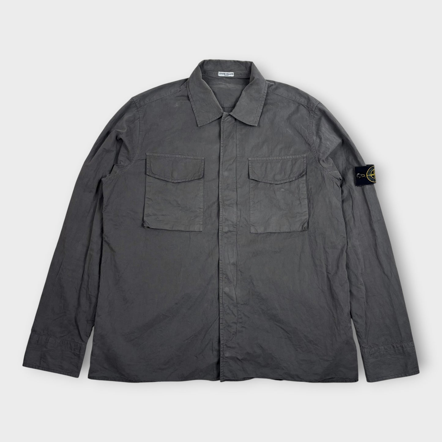 A/W 2008 Stone Island Nylon Blend Overshirt (XL)