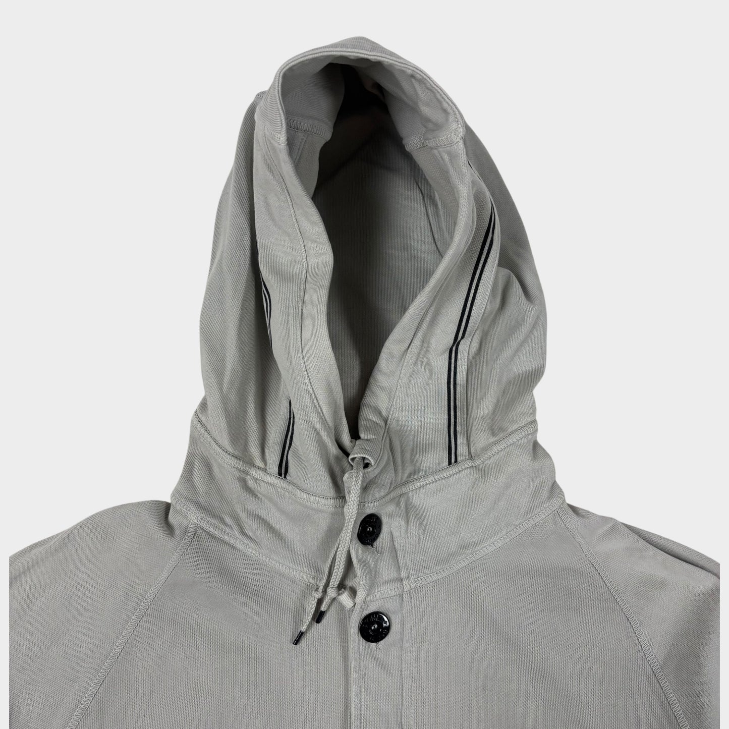 S/S 2009 Stone Island Button up hooded Jumper (XXL)
