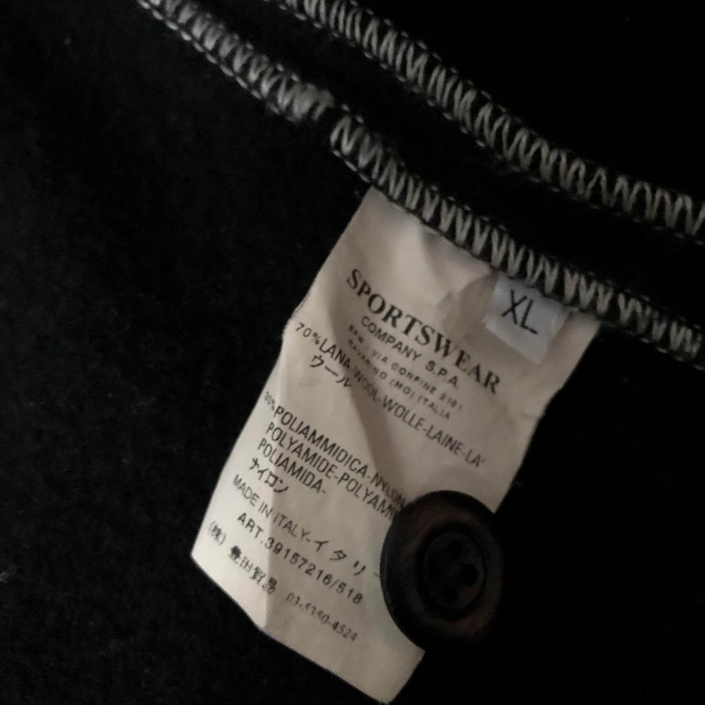 A/W 2003 Stone Island Duffle Coat (XL)