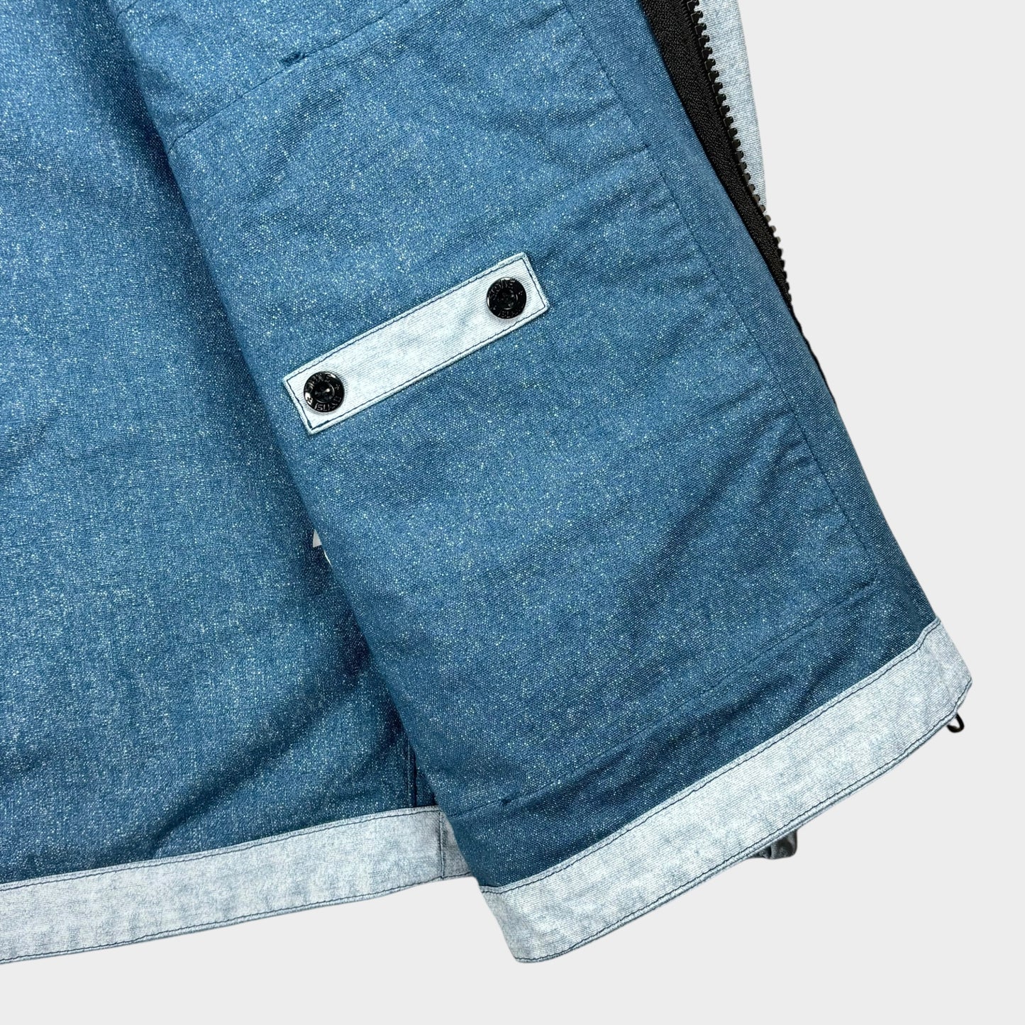S/S 2019 Stone Island Canvas Placcato Jacke (L)