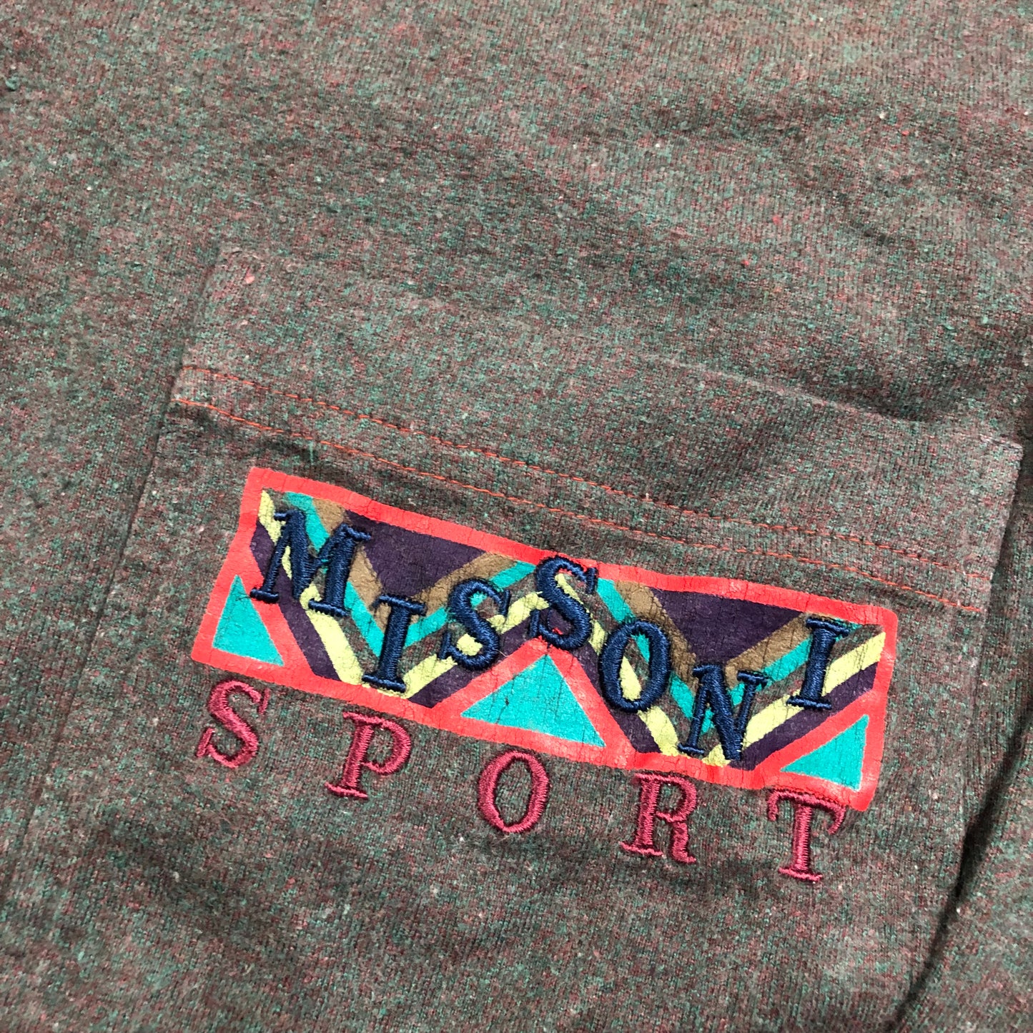 80s Missoni Sport Polo Shirt (S)