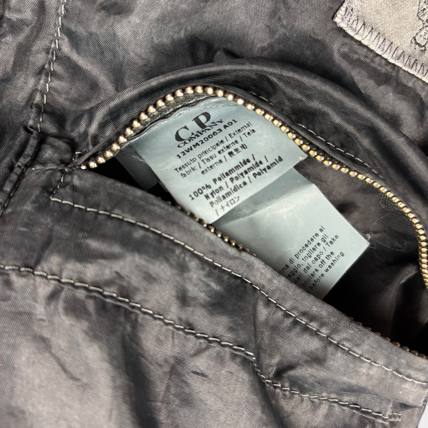 A/W 2009 C.P. COMPANY Frost Dyed Miglia Puffer Jacke (50 / M)