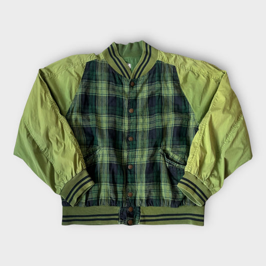 S/S 1986 C.P. COMPANY Tartan Jacke (50 / L)