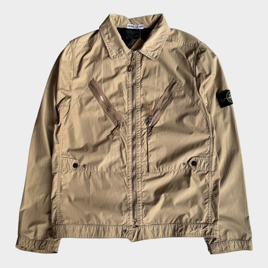 S/S 2008 Stone Island resined Cotton - NY utility overshirt Jacket 
Jacke (L)