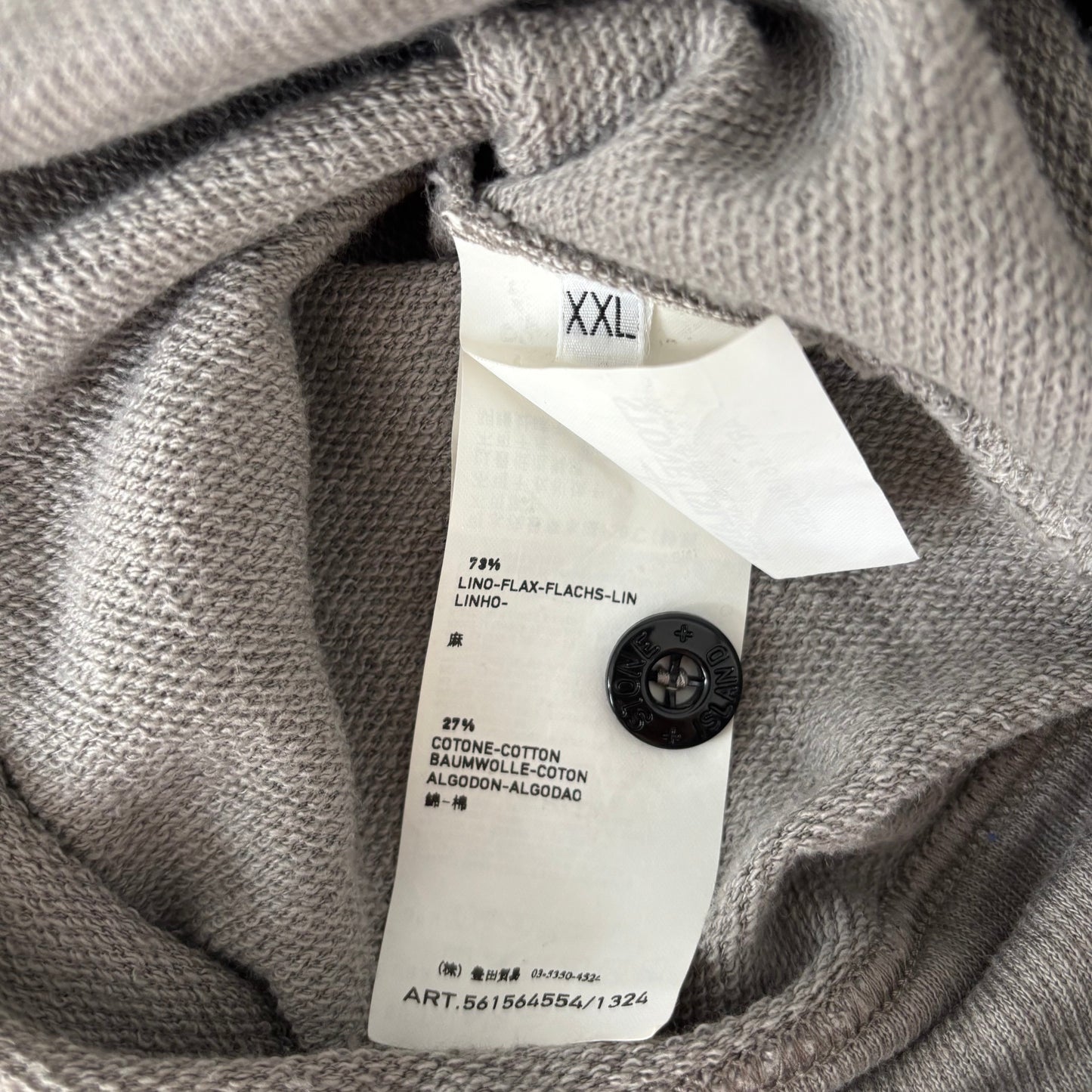 S/S 2012 Stone Island Lino Flax Jumper (XXL)