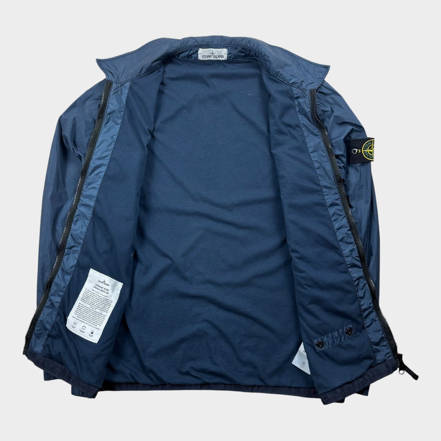 S/S 2017 Stone Island Garement Dyed Crinkle Reps NY Jacke (L)