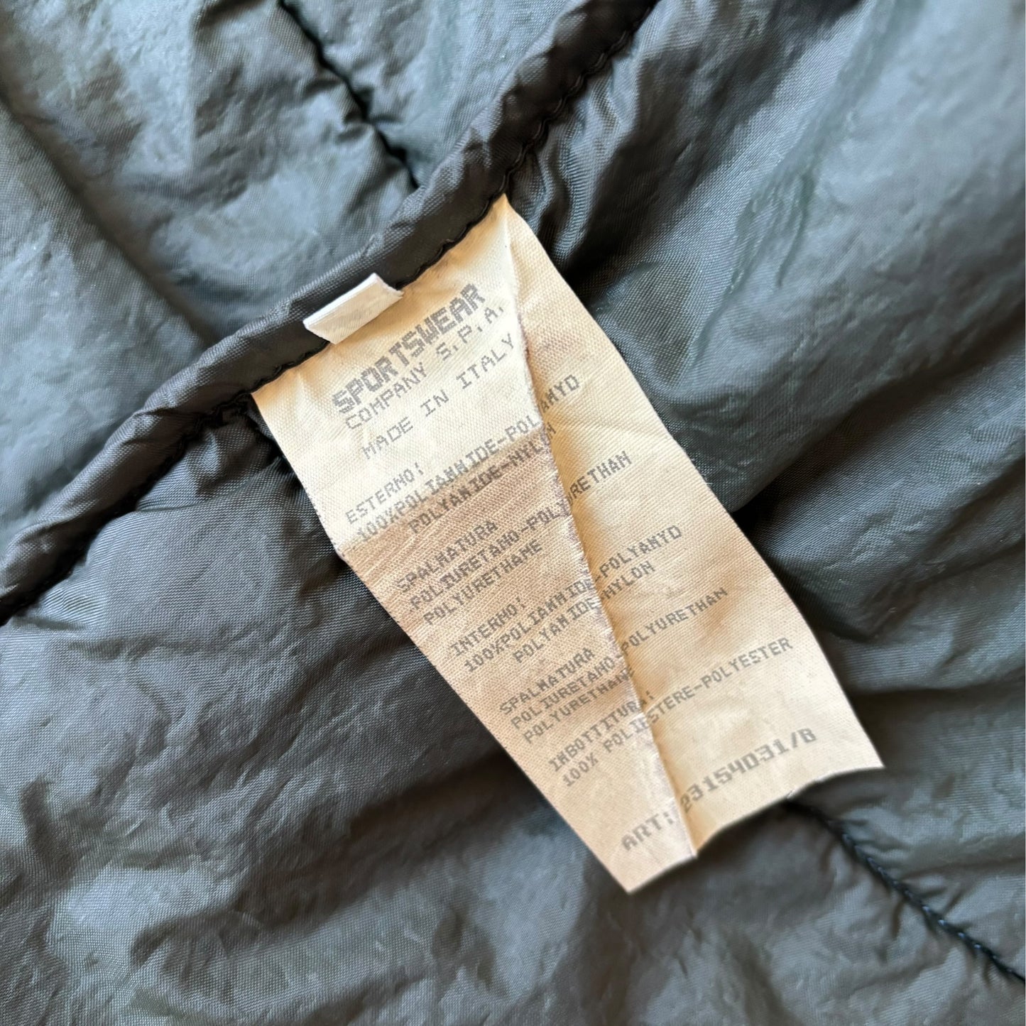 A/W 1995 Stone Island Formula Steel Jacke (XL)