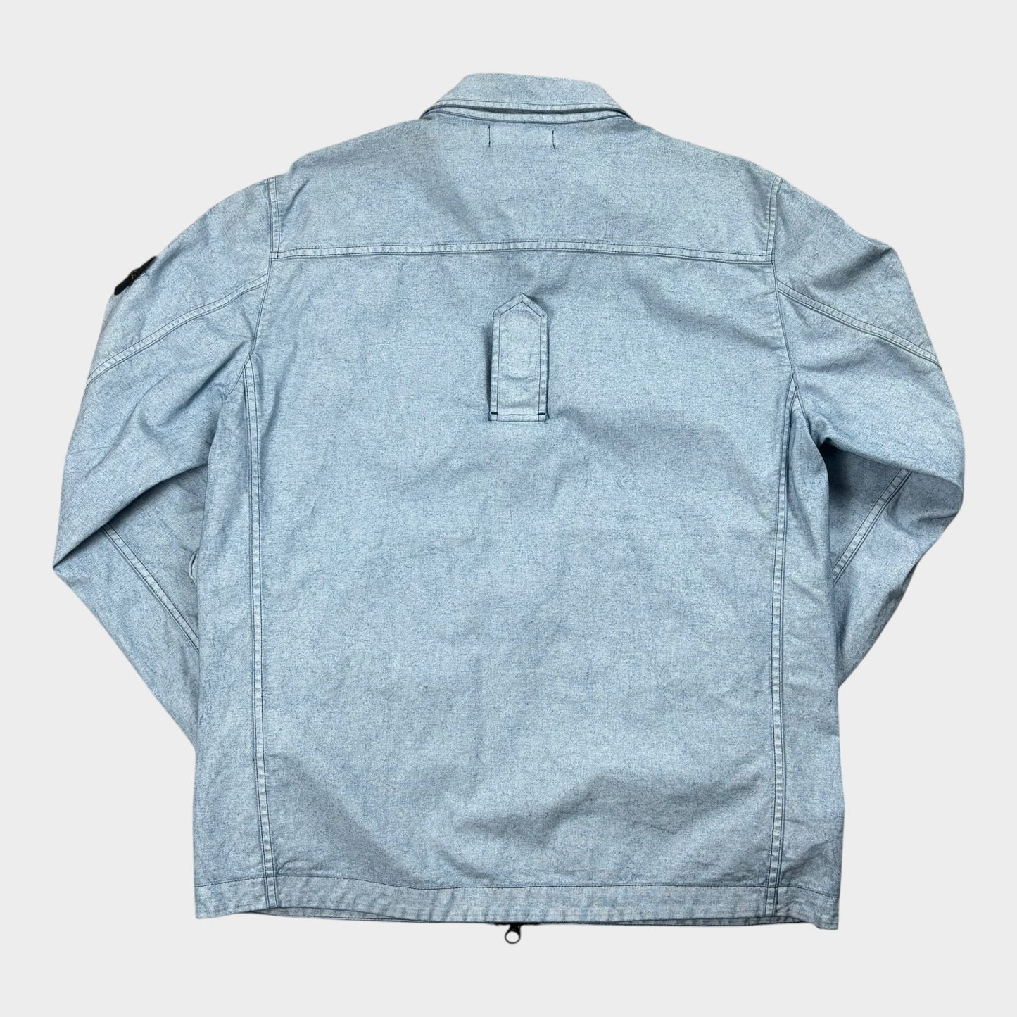 S/S 2019 Stone Island Canvas Placcato Jacke (L)