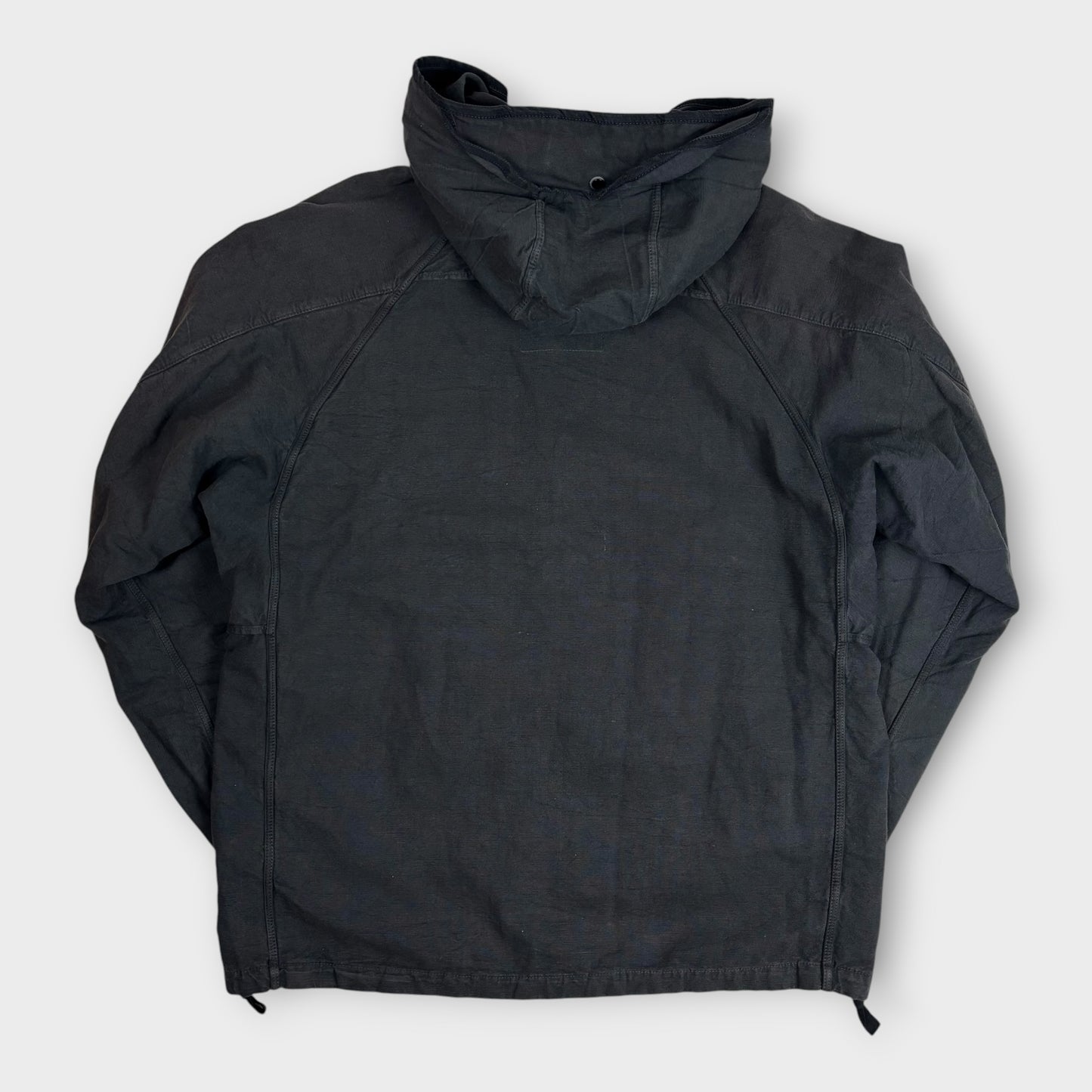S/S 2004 Stone Island Compact Buttoned  Hooded Jacket (XL)