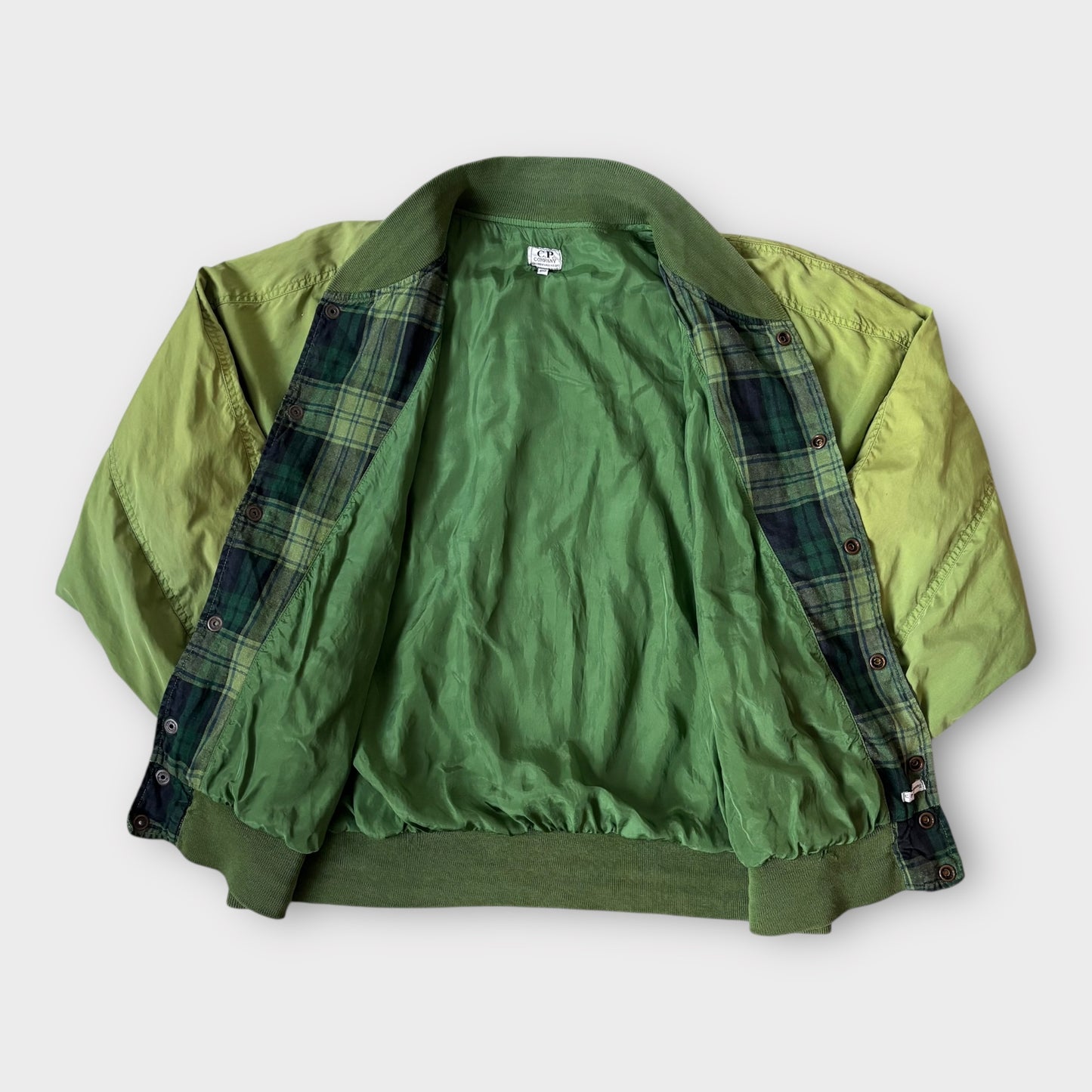 S/S 1986 C.P. COMPANY Tartan Jacke (50 / L)