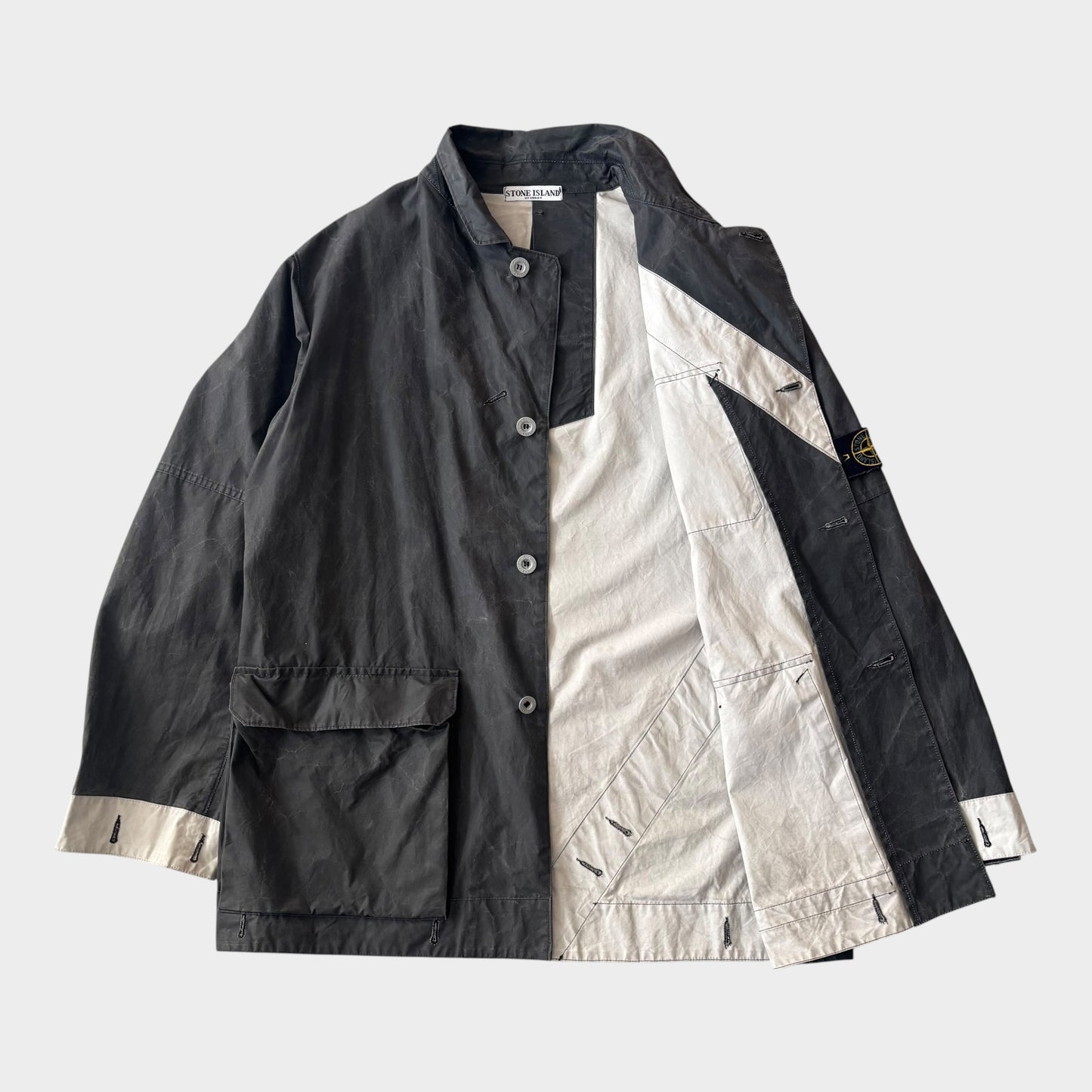 S/S 2006 Stone Island Tarp Rebuild Jacke (XXL)