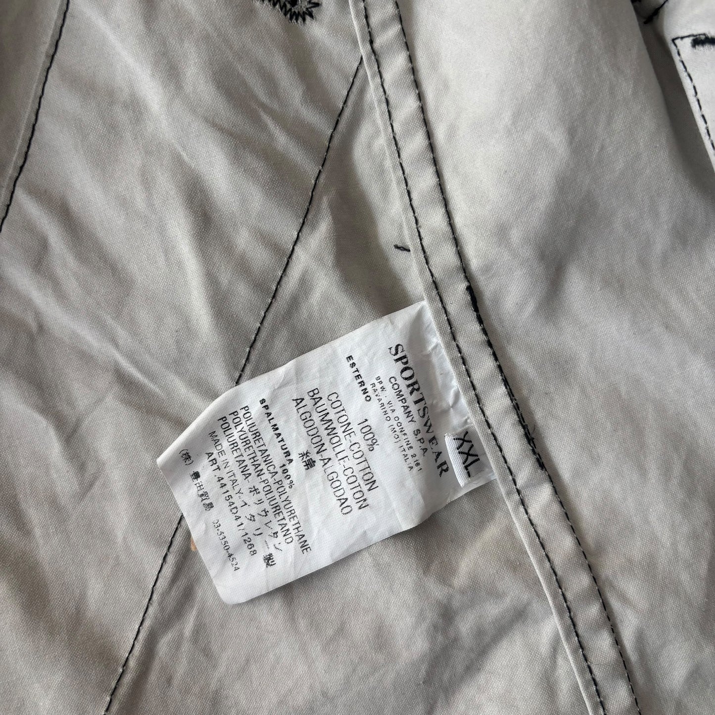 S/S 2006 Stone Island Tarp Rebuild Jacke (XXL)