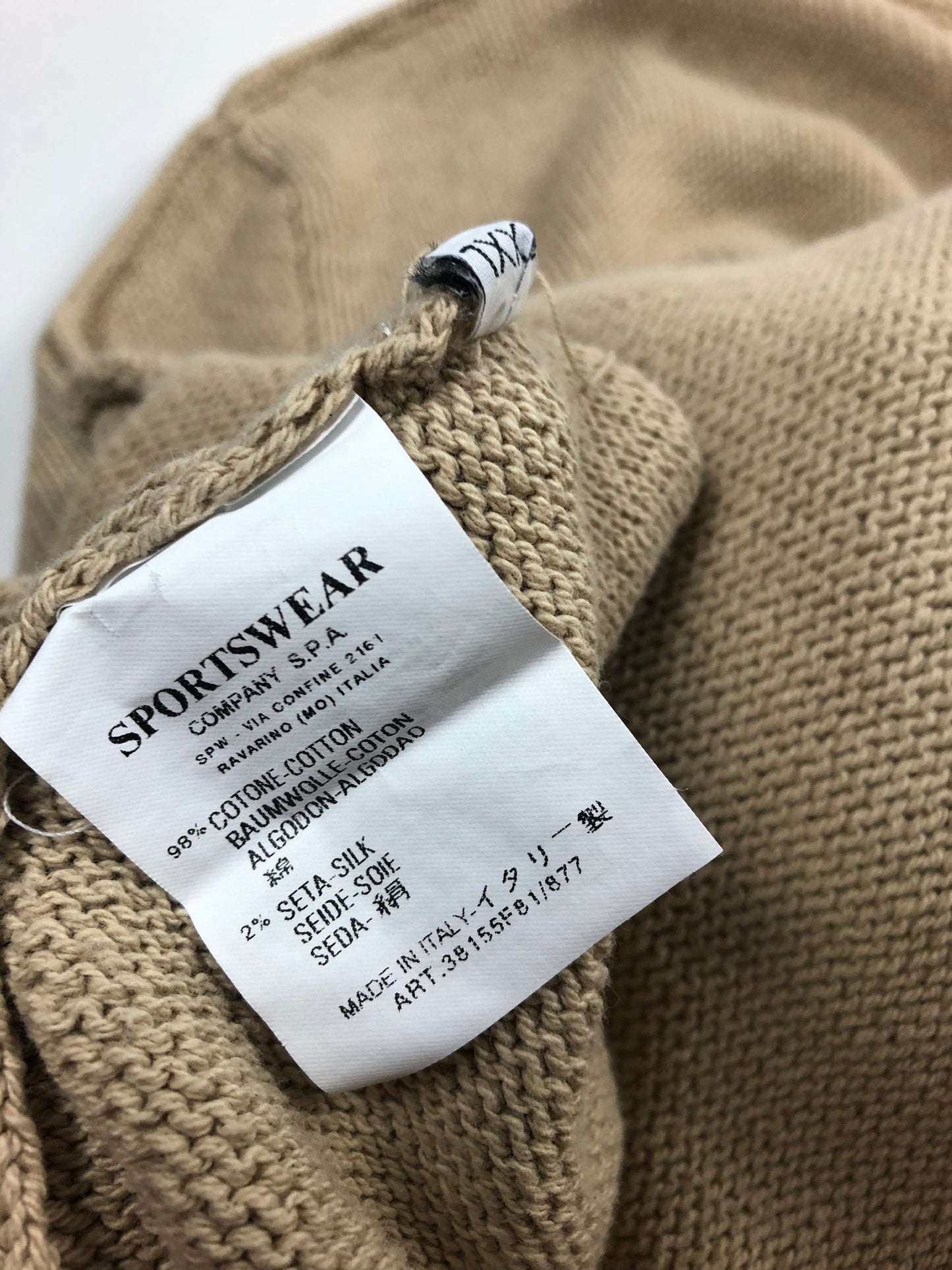 S/S 2003 Stone Island Knitwear (XXL)