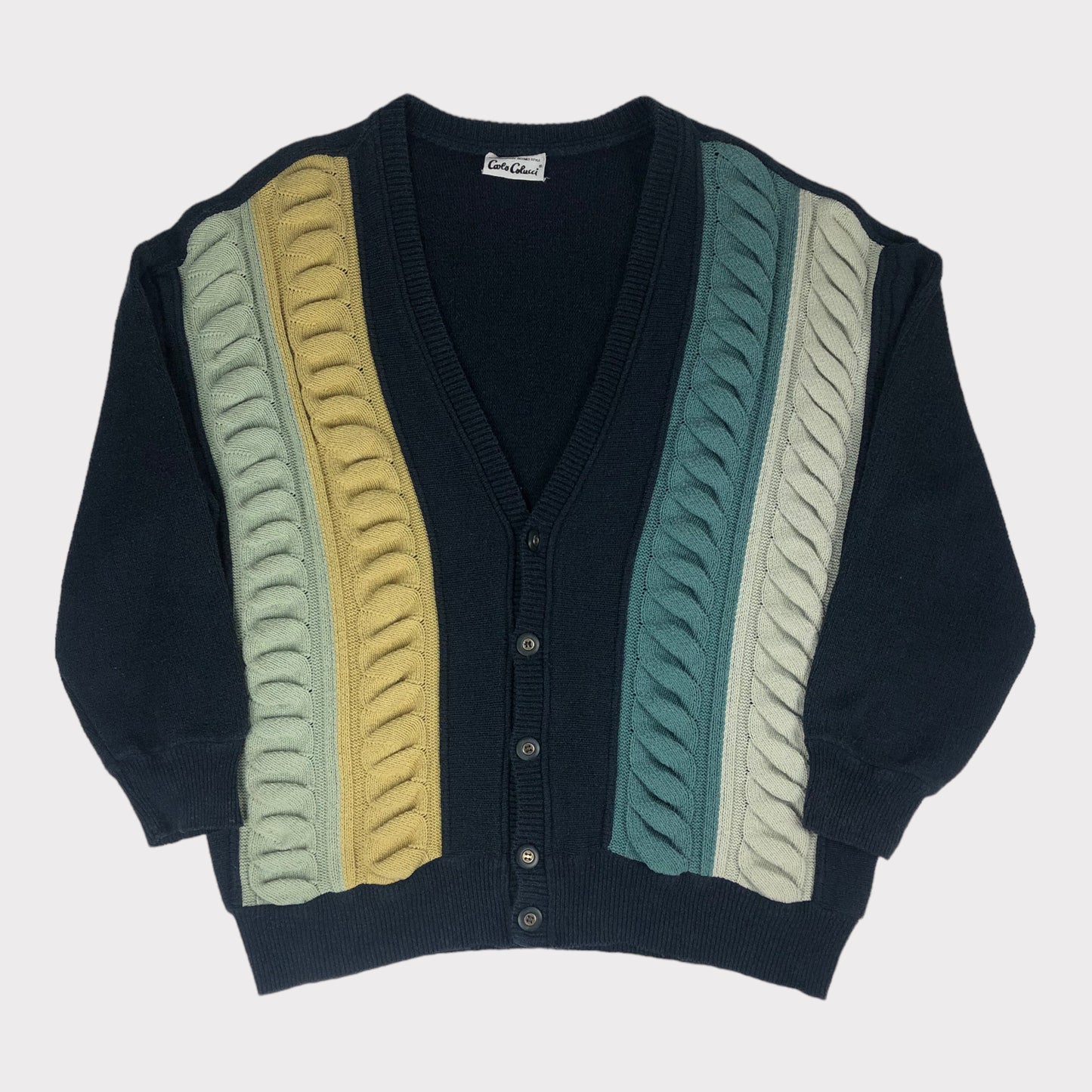 80s Carlo Colucci Cardigan (52 / L-XL)