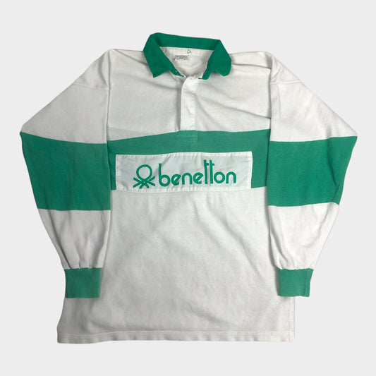 80s Benetton Rugby Shirt (XL)