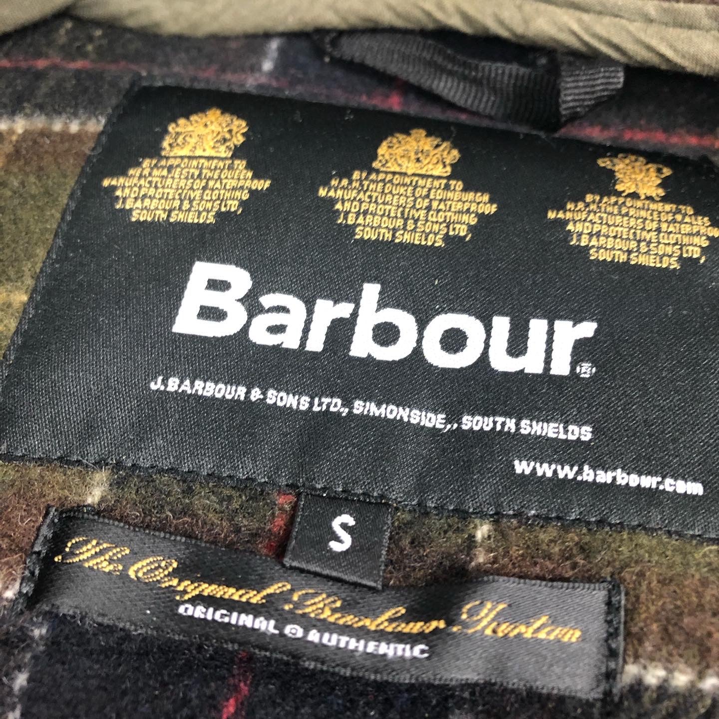 90s Barbour Duffle Coat (S)