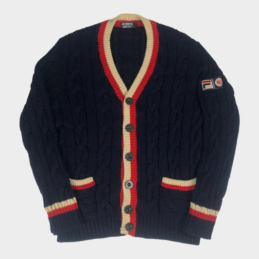 70s Fila Björn Borg Cardigan (50 / M)