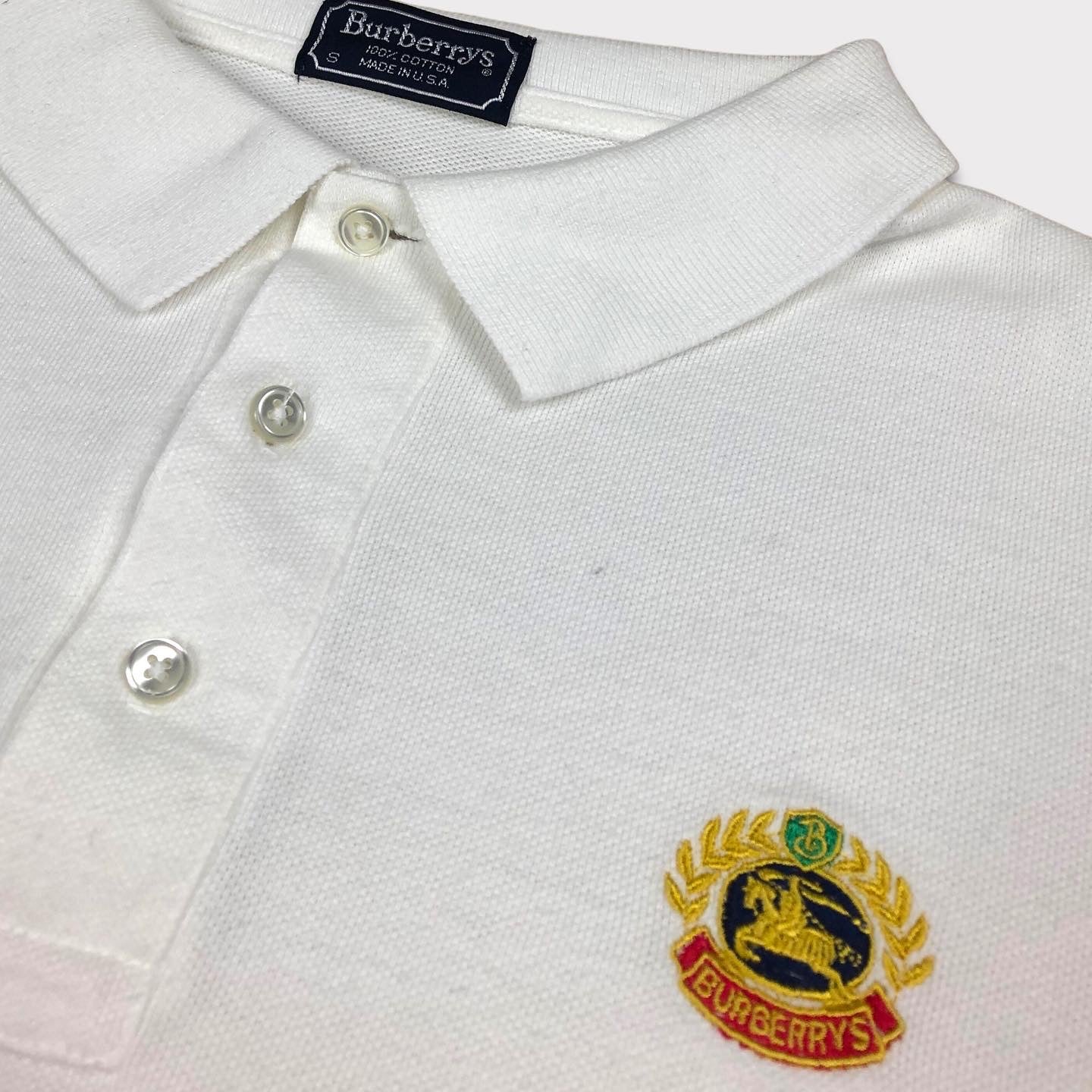 90s Burberrys Polo Shirt (S)